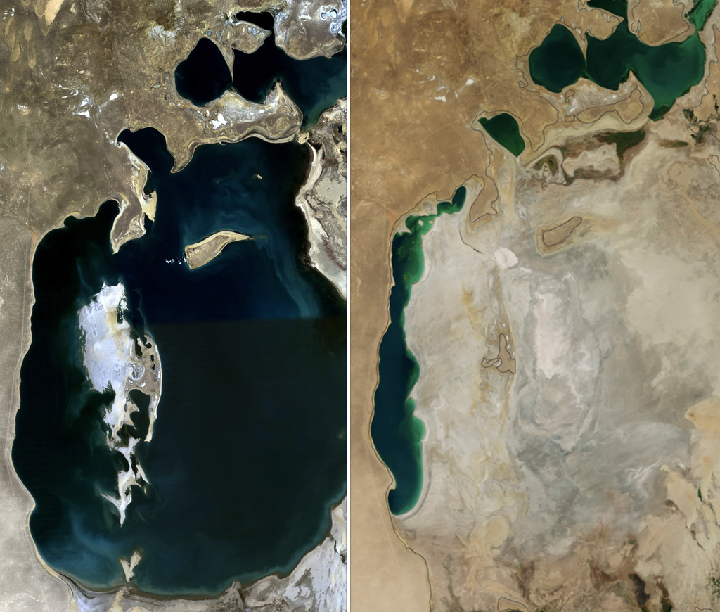 wysychanie jeziora aralskiego