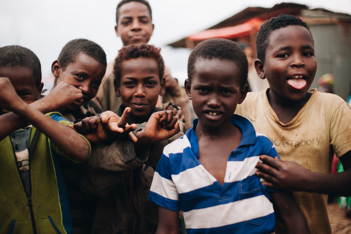 etiopskie dzieci