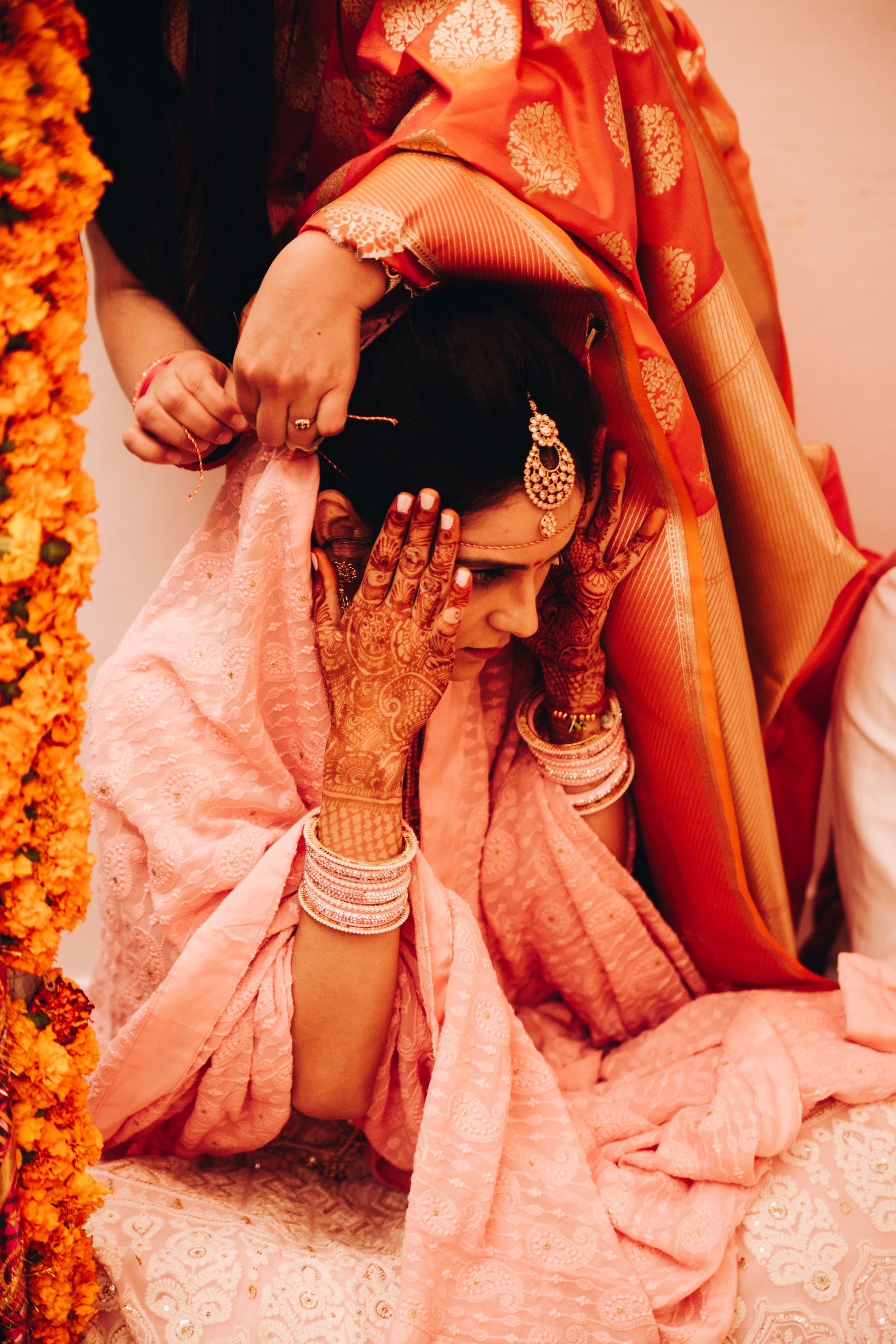 hinduski ślub panna młoda