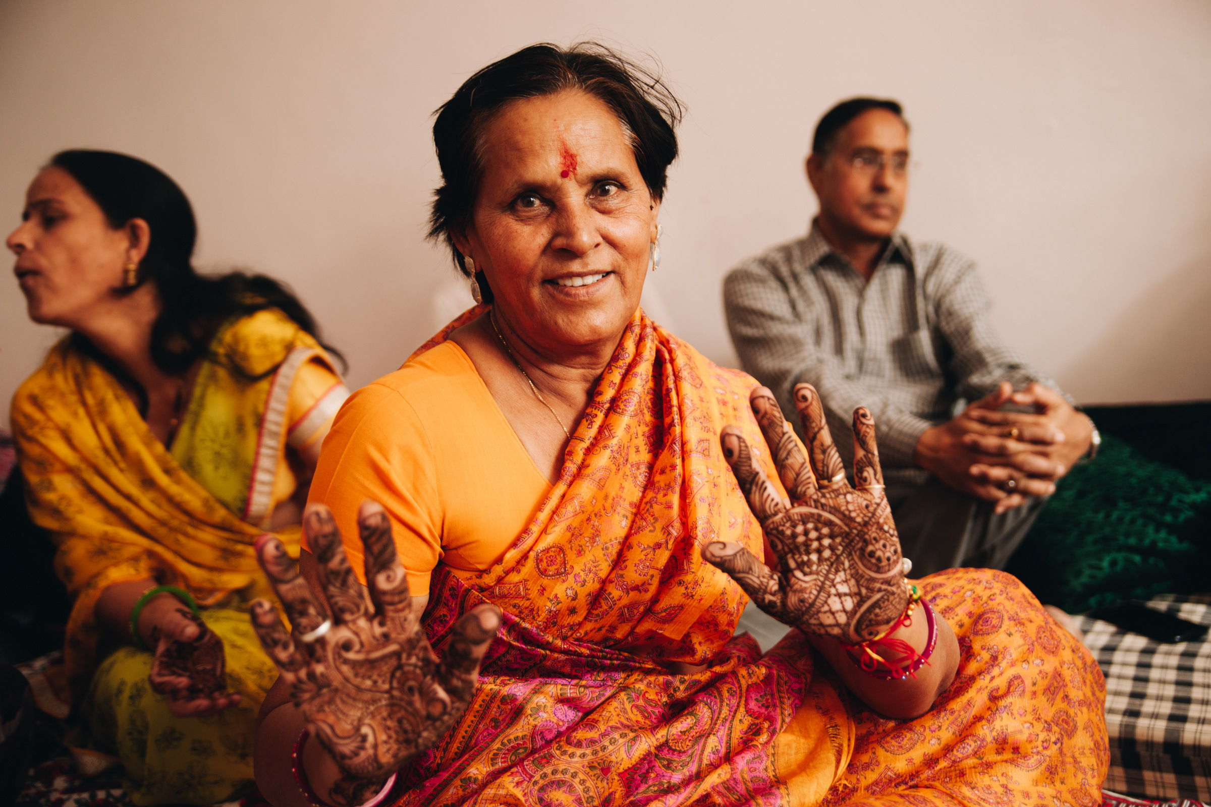 slub w indiach henna
